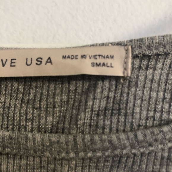 Gray High Neck Tank - Picture 3 of 3